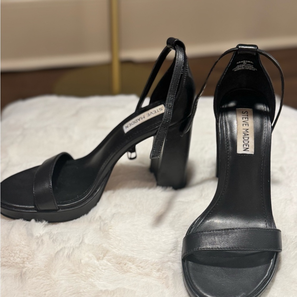 Steve Madden Black Women's Heels